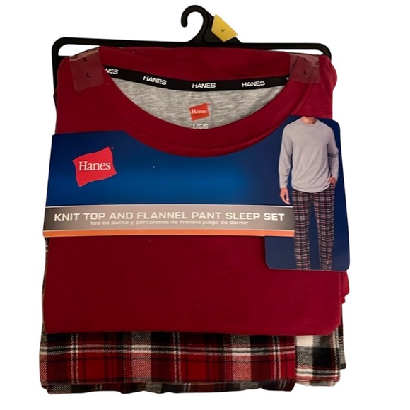 Hanes Mens Pajama Set NWT - Picture 1 of 7